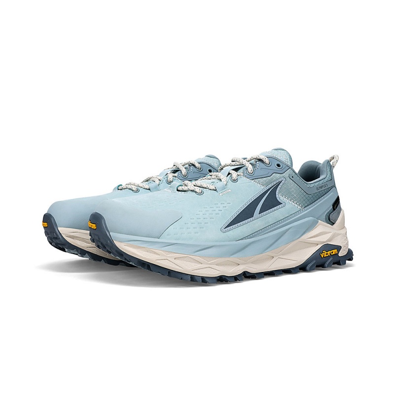 Blue Altra OLYMPUS 5 HIKE LOW GTX Women's Trail Running Shoes | Australia AL1084L02