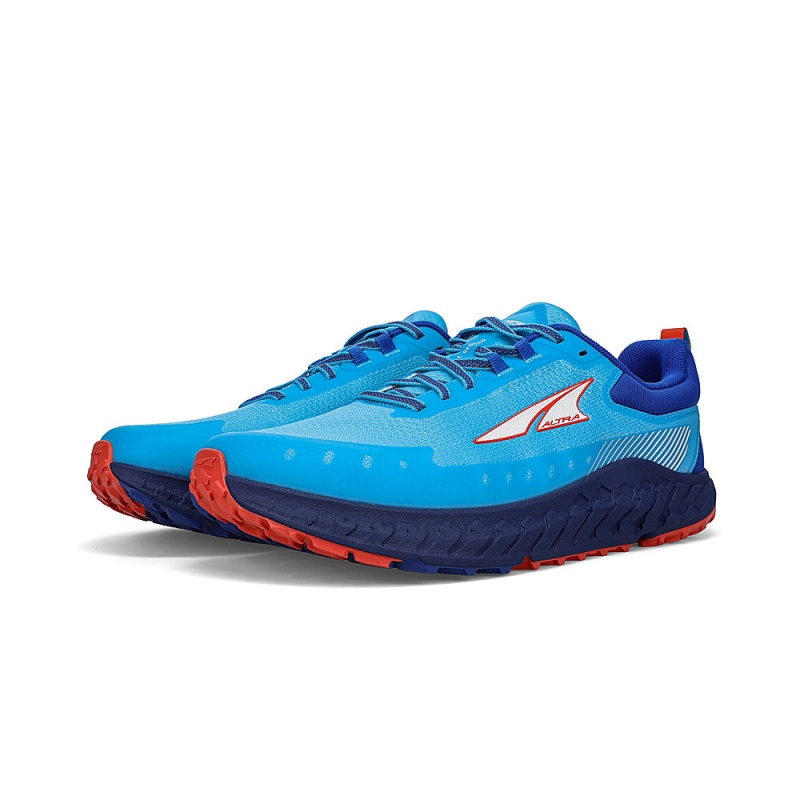 Blue Altra OUTROAD 2 Men's Road Running Shoes | Australia AL3026U97