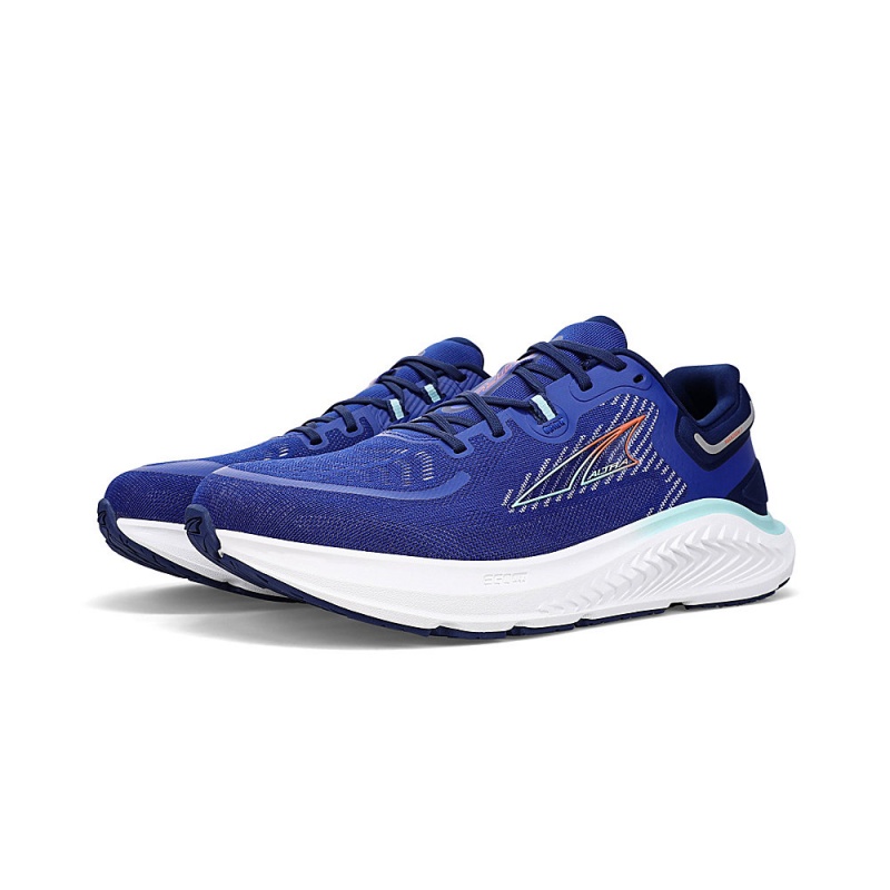 Blue Altra PARADIGM 7 Men's Road Running Shoes | Australia AL6759H70