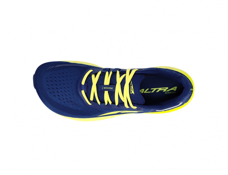 Blue Altra PROVISION 7 Men's Road Running Shoes | Australia AL0482H01