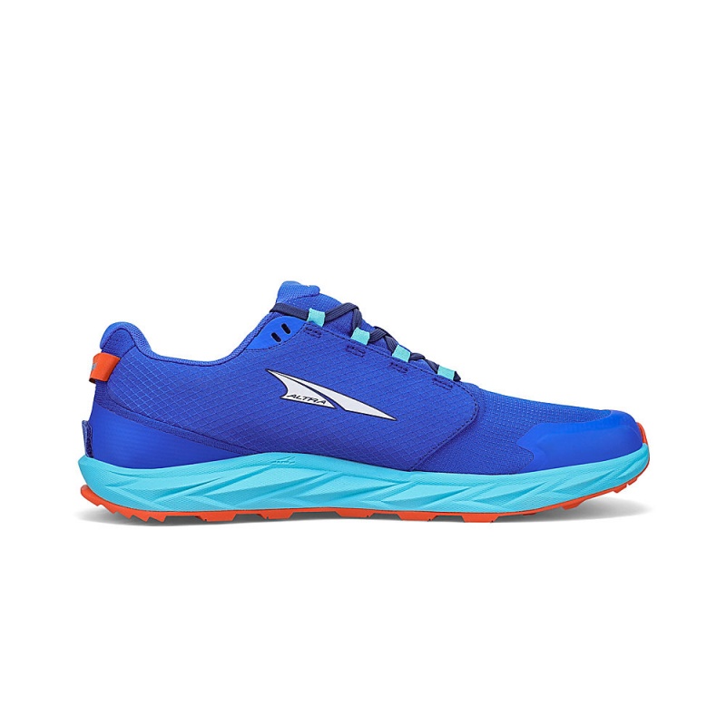 Blue Altra SUPERIOR 6 Men's Trail Running Shoes | Australia AL8267Z78