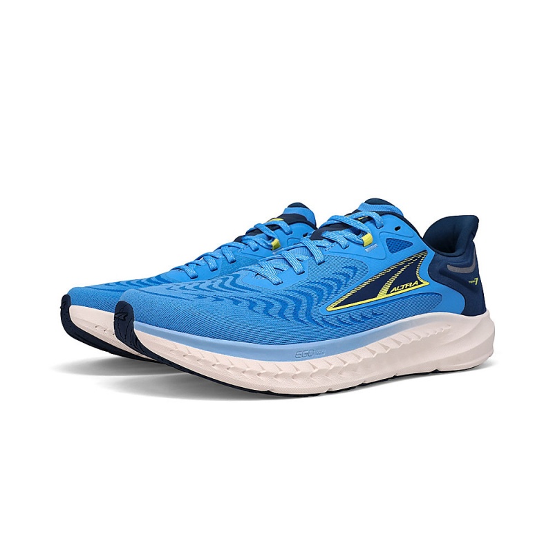 Blue Altra TORIN 7 Men's Road Running Shoes | Australia AL3912H94