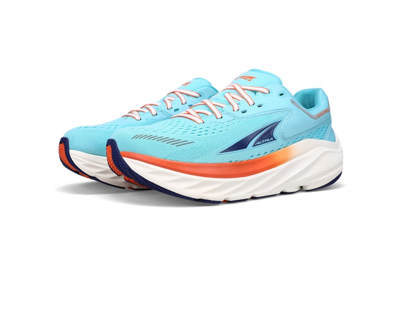 Blue Altra VIA OLYMPUS Women's Road Running Shoes | Australia AL2067Y23