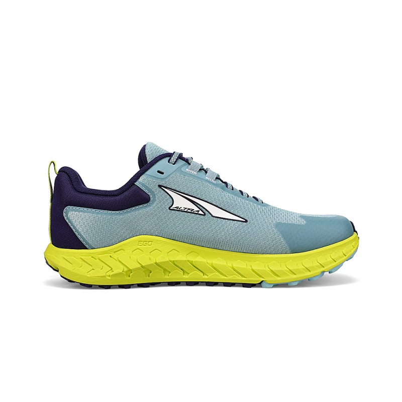 Blue / Green Altra OUTROAD 2 Women's Road Running Shoes | Australia AL7981Y76