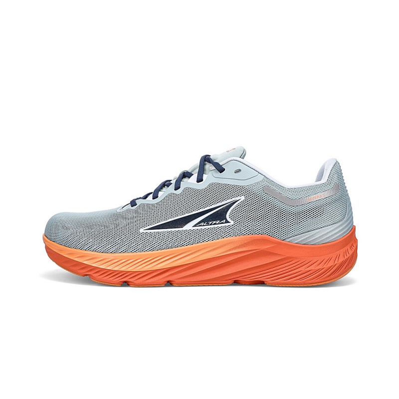 Blue / Orange Altra RIVERA 3 Men\'s Road Running Shoes | Australia AL4071H31