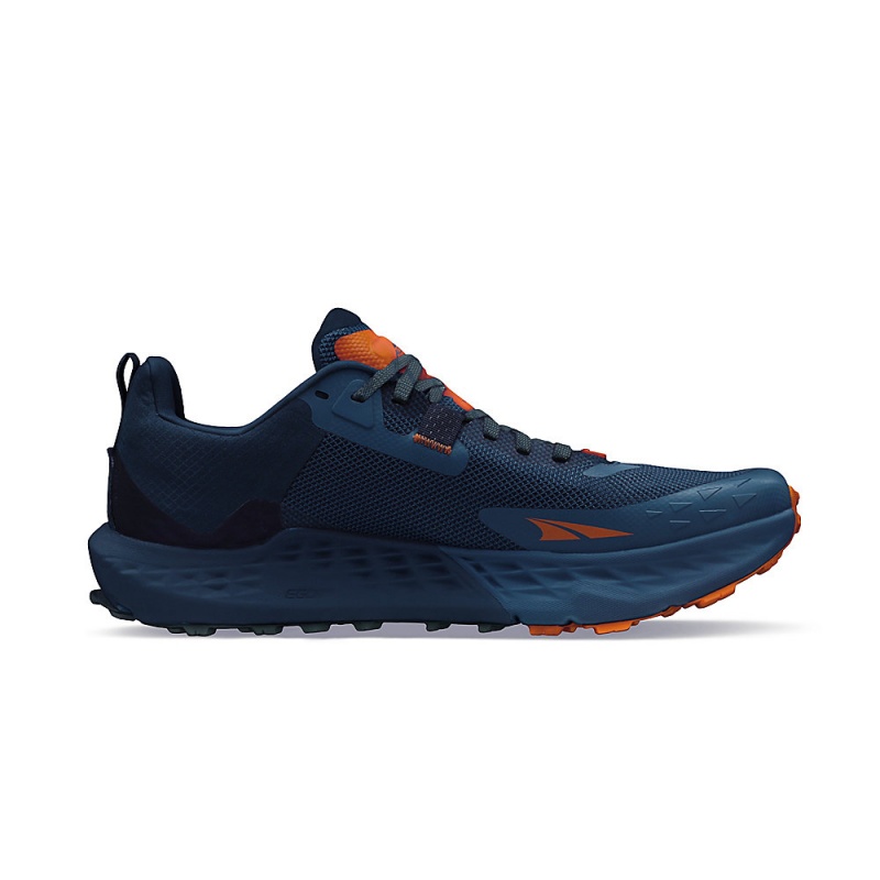 Blue / Orange Altra TIMP 5 Men's Trail Running Shoes | Australia AL5094E36