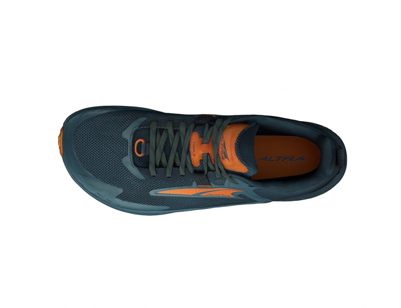 Blue / Orange Altra TIMP 5 Men's Trail Running Shoes | Australia AL1489R10