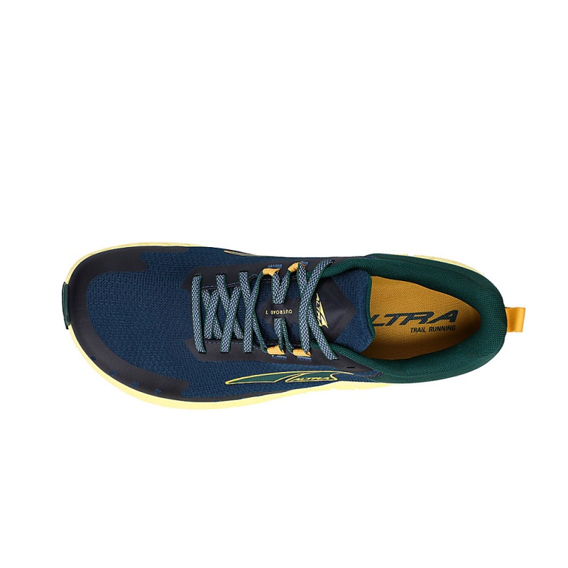 Blue / Yellow Altra OUTROAD 2 Men's Trail Running Shoes | Australia AL1457C61