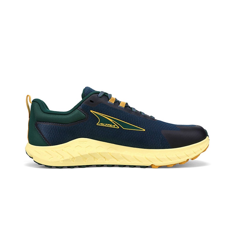 Blue / Yellow Altra OUTROAD 2 Men's Trail Running Shoes | Australia AL1457C61