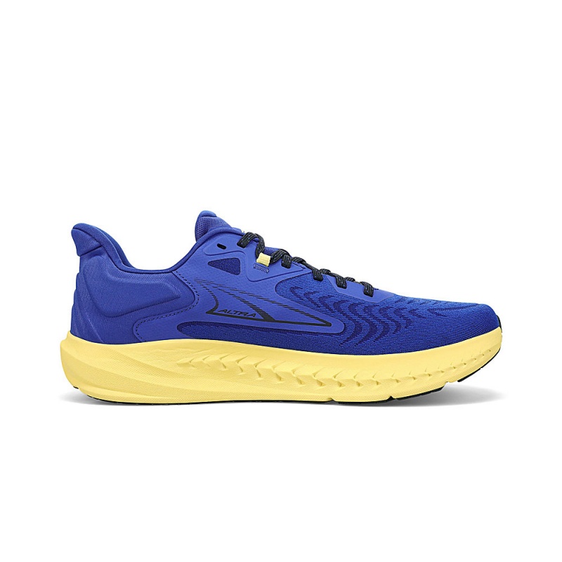 Blue / Yellow Altra TORIN 7 Men's Road Running Shoes | Australia AL3140D19