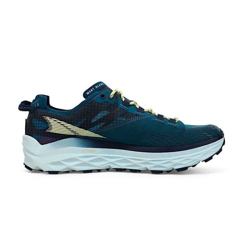 Deep Blue Altra MONT BLANC Women's Trail Running Shoes | Australia AL3287S32