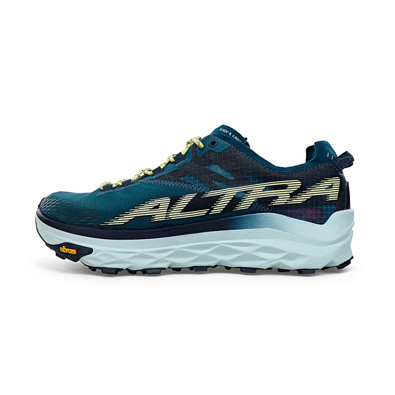 Deep Blue Altra MONT BLANC Women\'s Trail Running Shoes | Australia AL3287S32