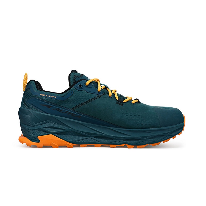 Deep Green Altra OLYMPUS 5 HIKE LOW GTX Men's Trail Running Shoes | Australia AL1905K42