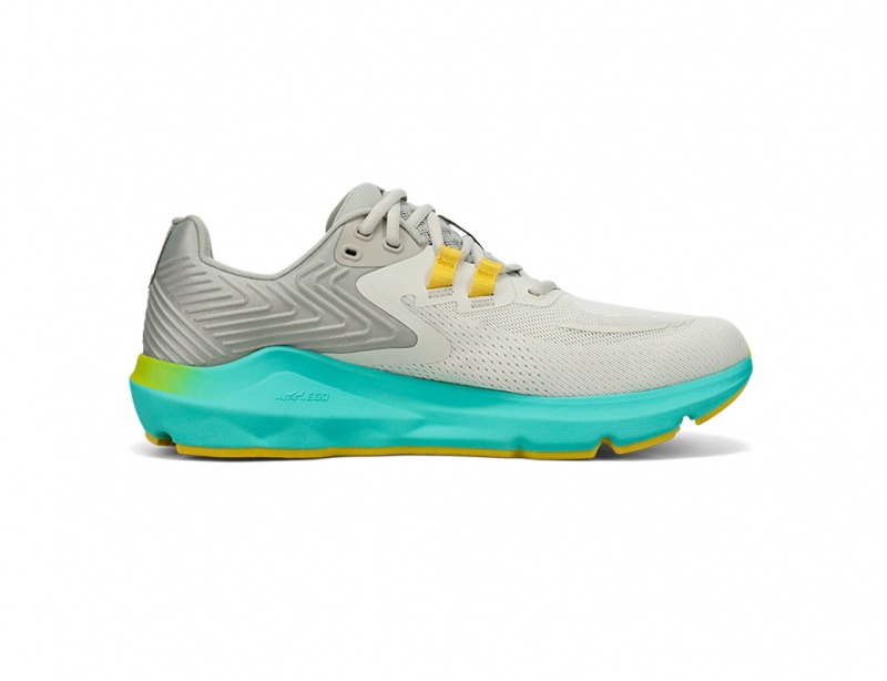 Gray / Yellow Altra PROVISION 7 Men's Road Running Shoes | Australia AL8537G07