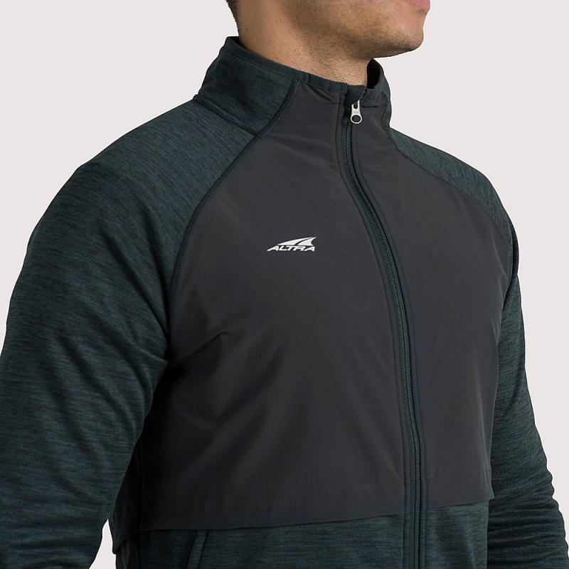 Green Altra EVERYDAY HYBRID Men's Jackets | Australia AL4398U36