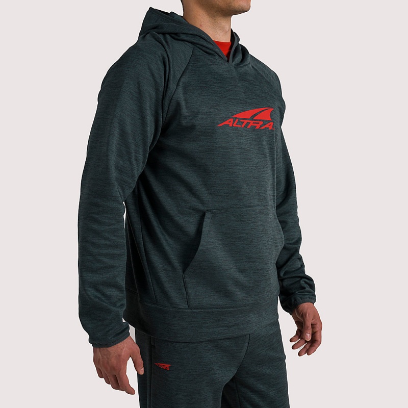 Green Altra EVERYDAY Men's Hoodie | Australia AL4631V83