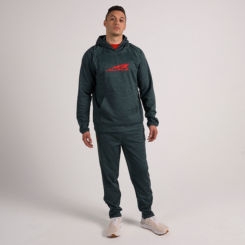 Green Altra EVERYDAY Men's Hoodie | Australia AL4631V83