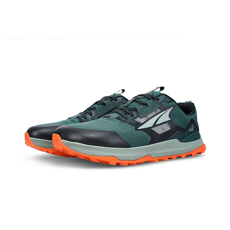 Green Altra LONE PEAK 7 Men's Trail Running Shoes | Australia AL9143S49