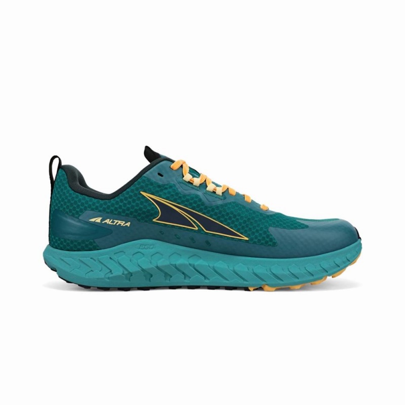 Green Altra OUTROAD Men's Trail Running Shoes | Australia AL2190W52