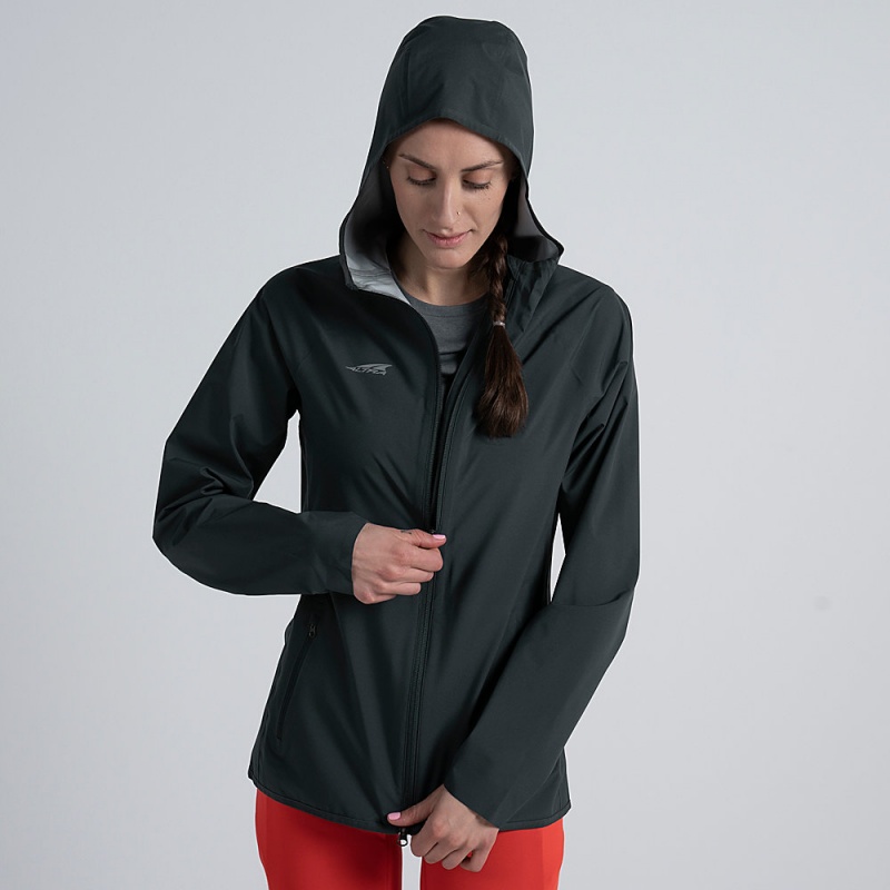 Green Altra WATERPROOF RUN Women's Jackets | Australia AL4623X34