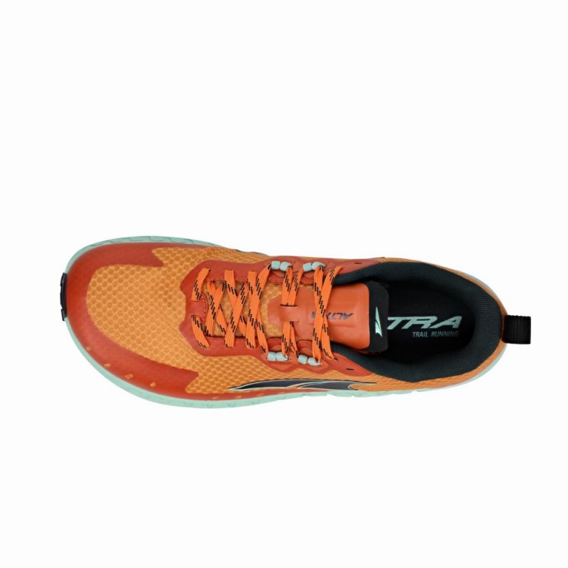 Green / Orange Altra OUTROAD Men's Trail Running Shoes | Australia AL4215E43