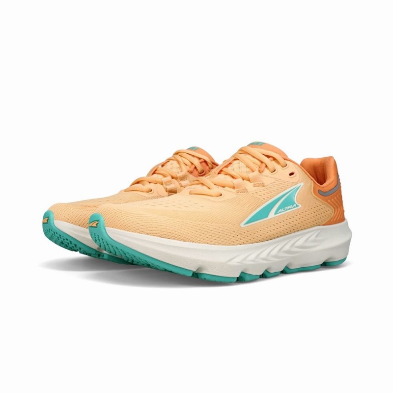 Green / Orange Altra PROVISION 7 Women's Road Running Shoes | Australia AL5369B08