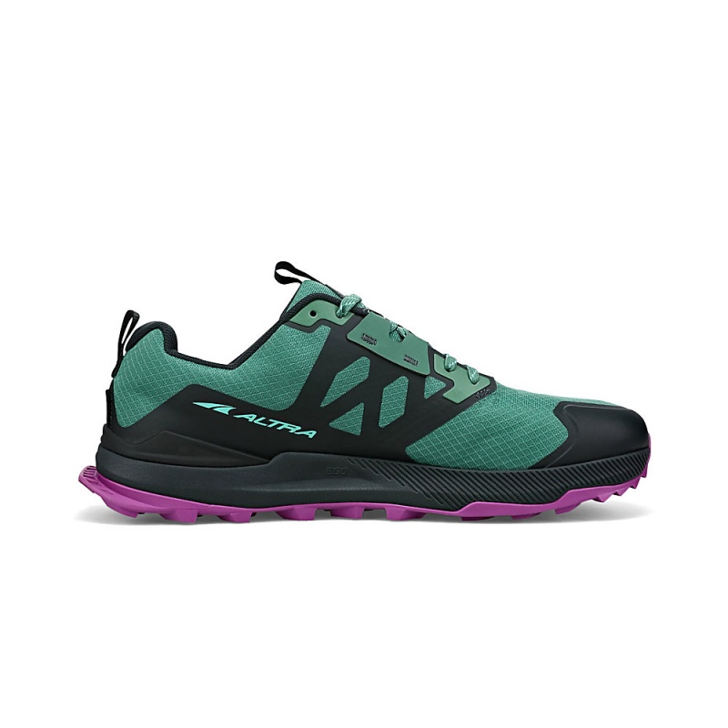 Green / Turquoise Altra LONE PEAK 7 Men's Trail Running Shoes | Australia AL1062G65