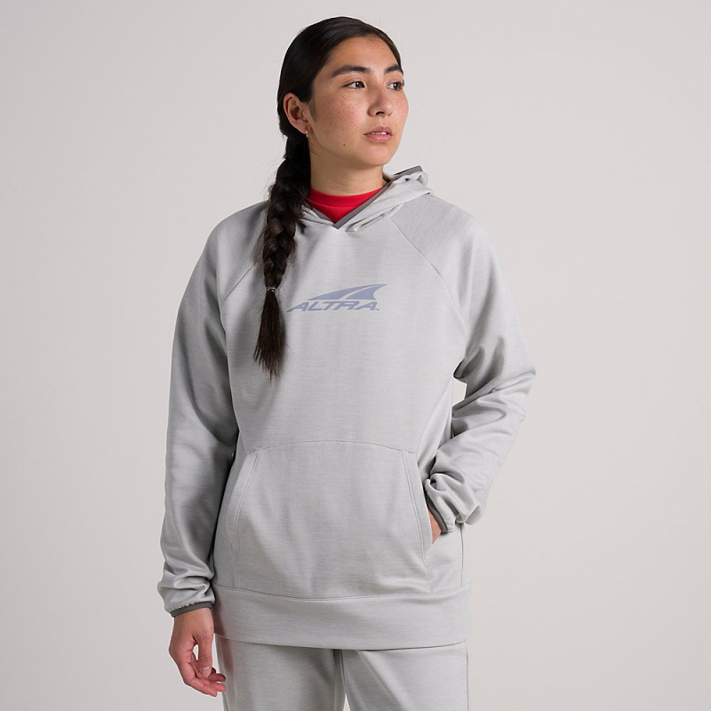 Grey Altra EVERYDAY Women's Hoodie | Australia AL3208E17