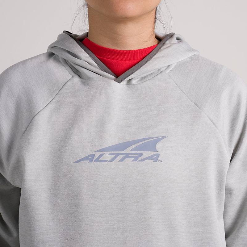 Grey Altra EVERYDAY Women's Hoodie | Australia AL3208E17