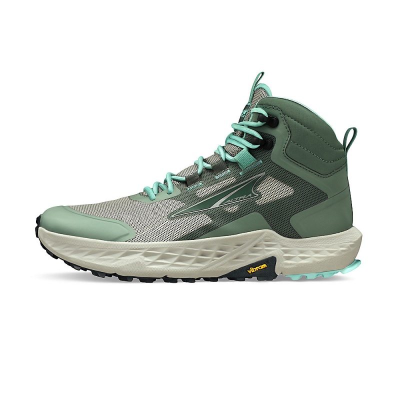 Grey / Green Altra TIMP HIKER Women\'s Hiking Boots | Australia AL5834M53