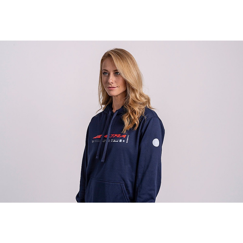 Navy Altra CLASSIC Women's Hoodie | Australia AL0397B86