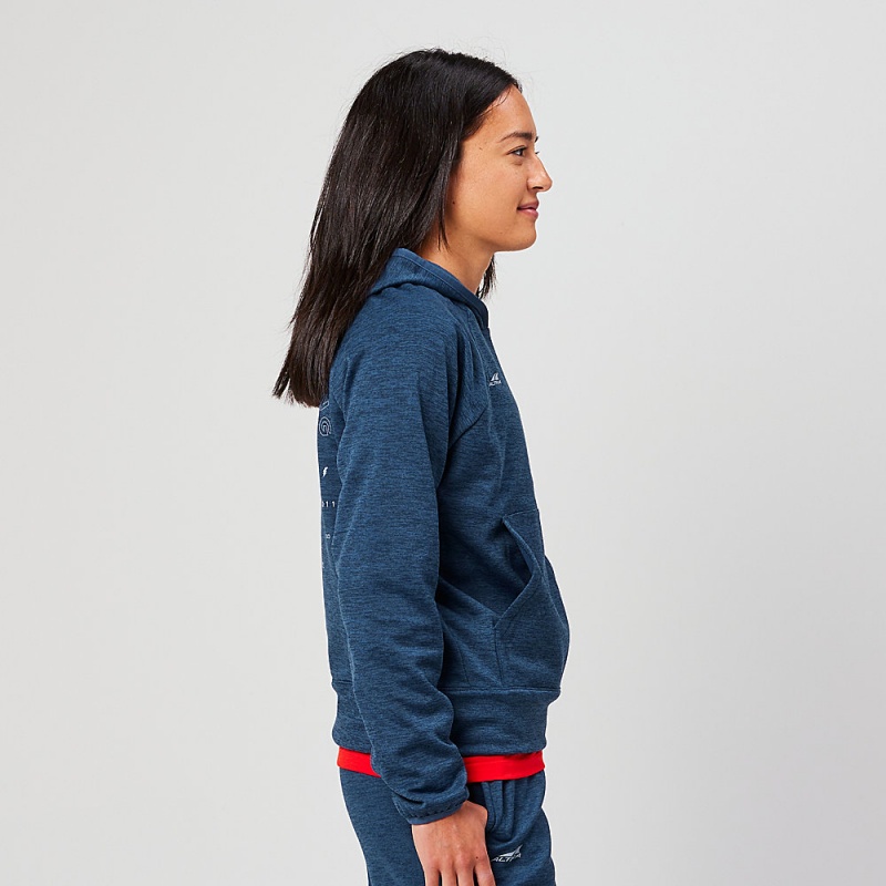 Navy Altra RUN WITHOUT RULES Women's Hoodie | Australia AL2431R95