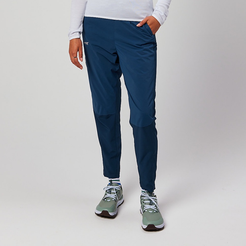 Navy Altra TRAIL WIND Women\'s Pants | Australia AL3247A27