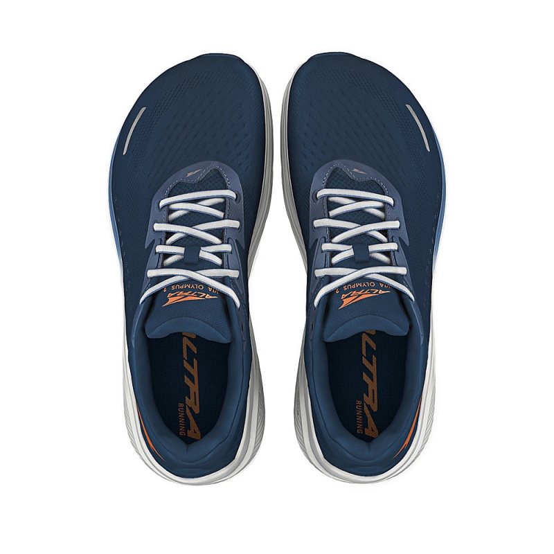 Navy Altra VIA OLYMPUS 2 Men's Road Running Shoes | Australia AL4531V10