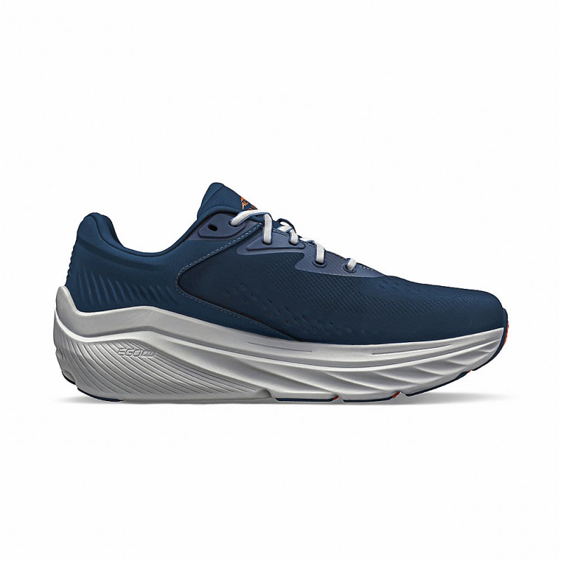 Navy Altra VIA OLYMPUS 2 Men's Walking Shoes | Australia AL9620U78