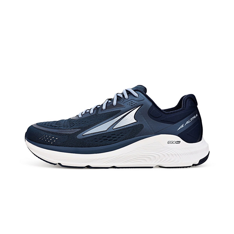 Navy / Light Blue Altra PARADIGM 6 Men\'s Road Running Shoes | Australia AL8513Y20