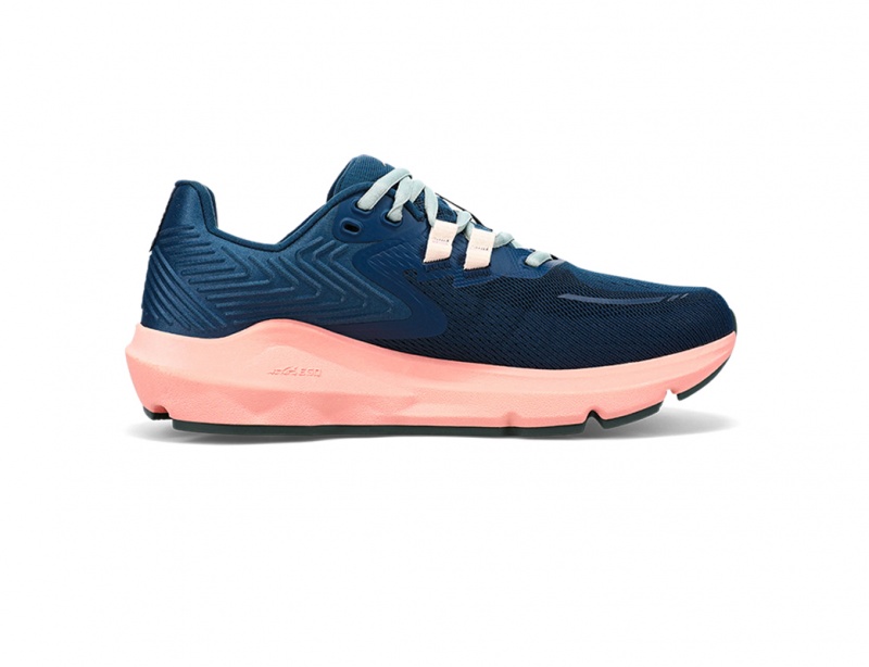 Navy / Pink Altra PROVISION 7 Women's Road Running Shoes | Australia AL6510M40