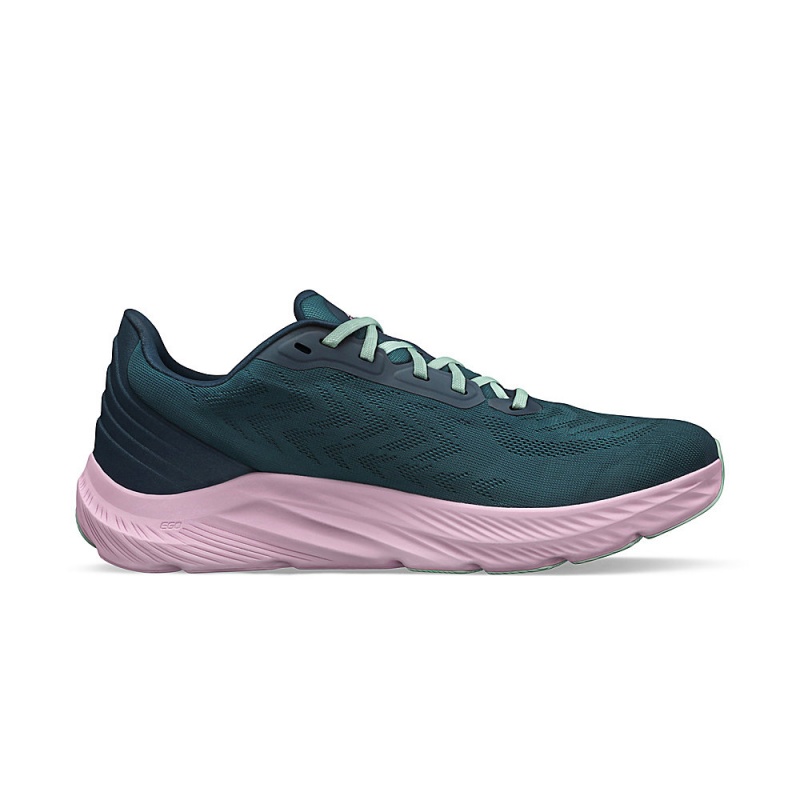 Navy / Pink Altra RIVERA 4 Women's Road Running Shoes | Australia AL1629C63