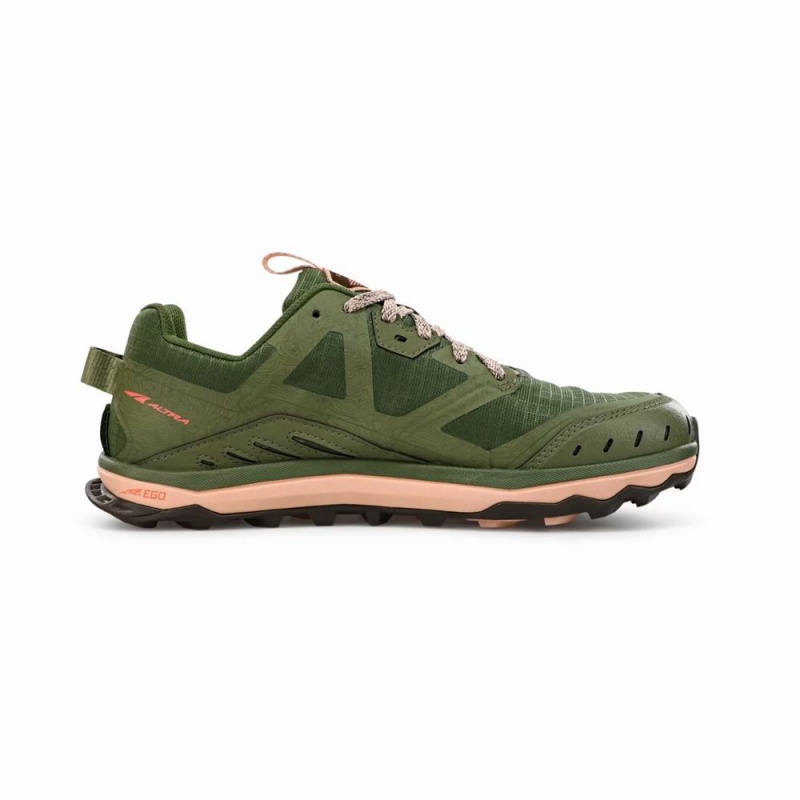 Olive Altra LONE PEAK 6 Women's Trail Running Shoes | Australia AL6278L49