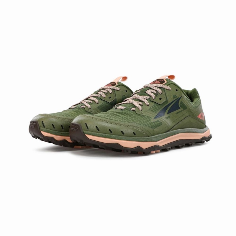 Olive Altra LONE PEAK 6 Women's Trail Running Shoes | Australia AL6278L49