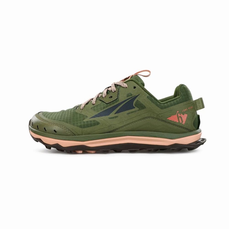 Olive Altra LONE PEAK 6 Women\'s Trail Running Shoes | Australia AL6278L49