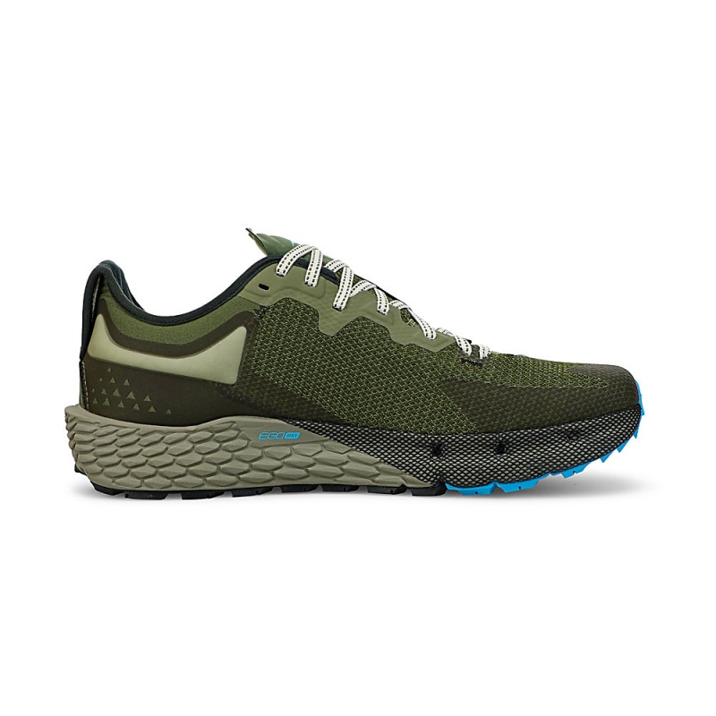 Olive Altra TIMP 4 Men's Trail Running Shoes | Australia AL2478N96