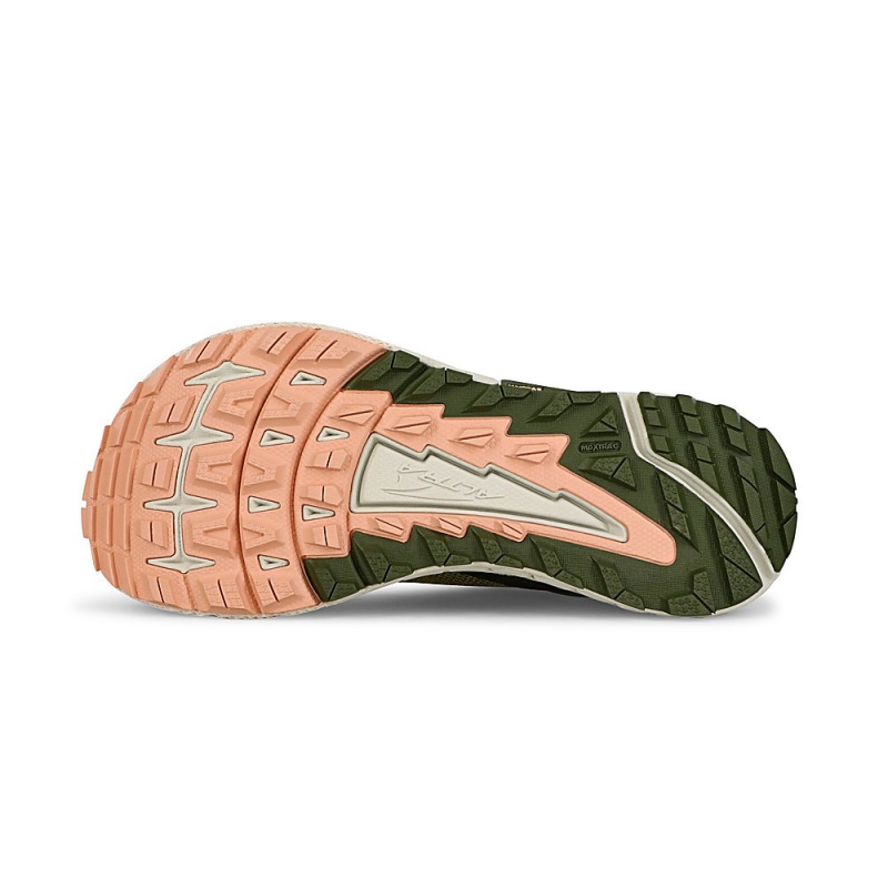 Olive Altra TIMP 4 Women's Trail Running Shoes | Australia AL2504M15