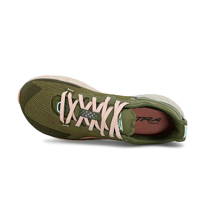 Olive Altra TIMP 4 Women's Trail Running Shoes | Australia AL2504M15