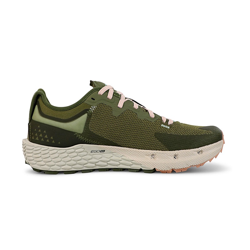 Olive Altra TIMP 4 Women's Trail Running Shoes | Australia AL2504M15