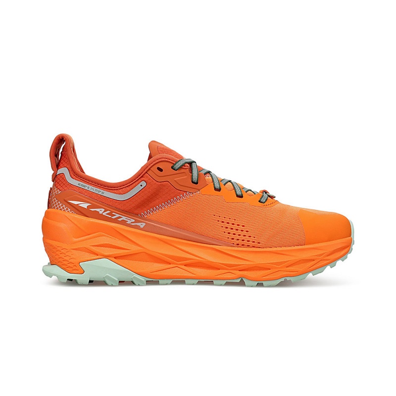 Orange Altra OLYMPUS 5 Men's Trail Running Shoes | Australia AL4810U64