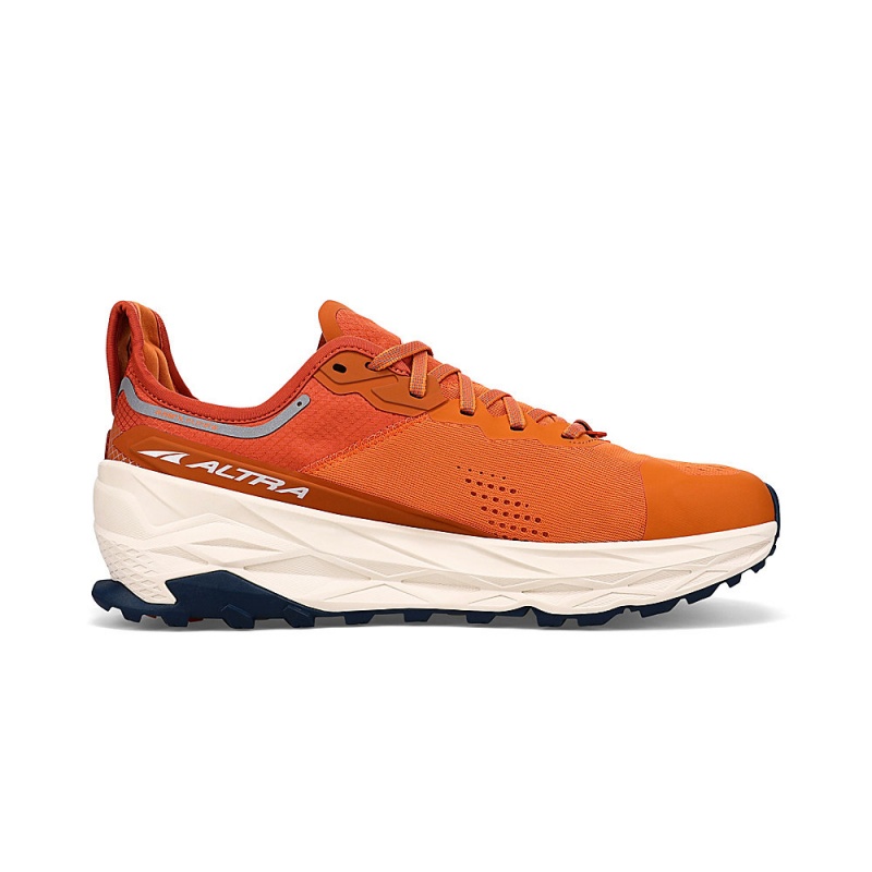 Orange Altra OLYMPUS 5 Men's Trail Running Shoes | Australia AL7841G85