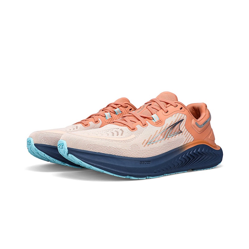 Orange Altra PARADIGM 7 Women's Road Running Shoes | Australia AL3756E94