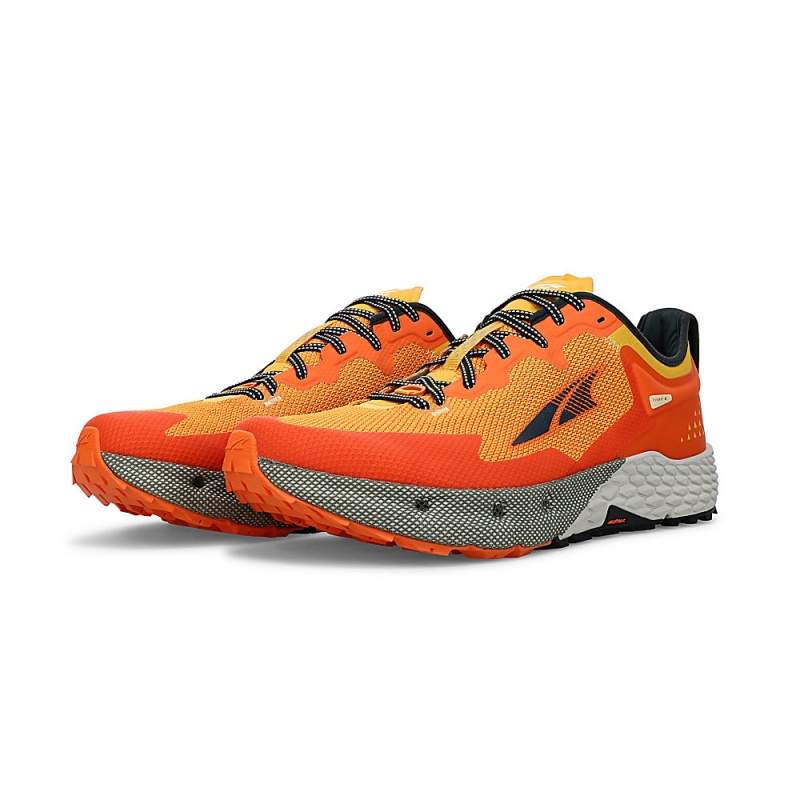 Orange Altra TIMP 4 Men's Trail Running Shoes | Australia AL6248V53