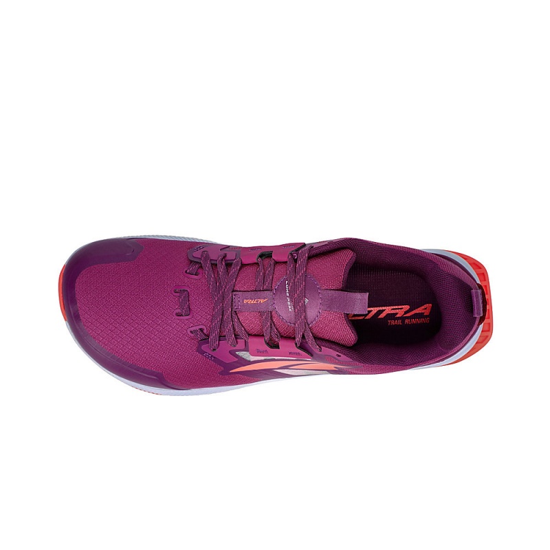 Purple / Orange Altra LONE PEAK 7 Women's Trail Running Shoes | Australia AL5062U04